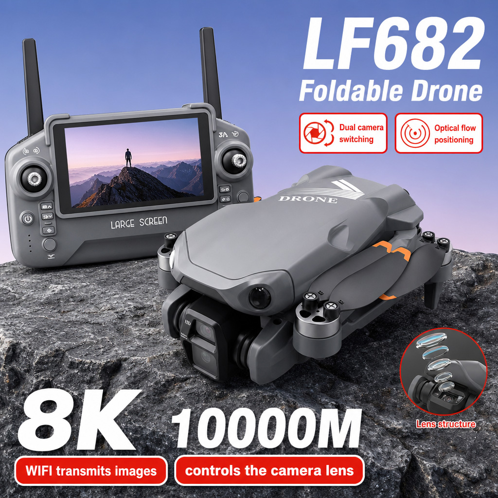 โดรนถ่ายภาพทางอากาศ LF682 8K H - Canon Camera Eos R50 บทวิจารณ์และราคา
