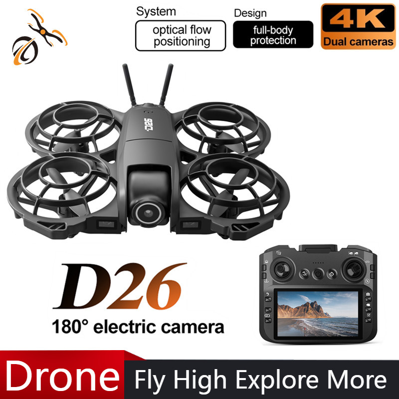 โดรน D26 4K ถ่ายภาพทางอากาศ HD - Eachine Drone E58 บทวิจารณ์และราคา