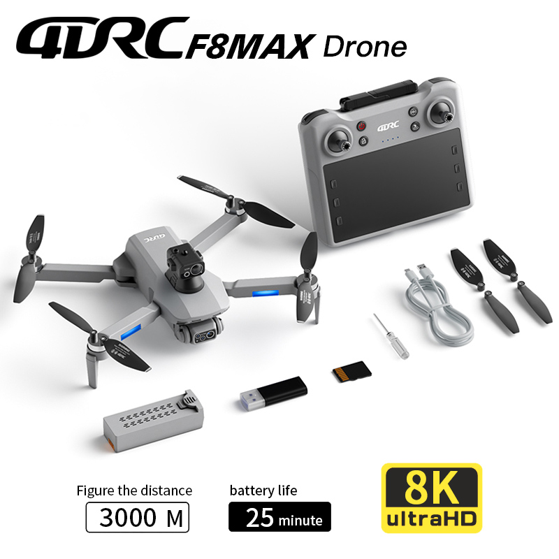 โดรน F8 MAX GPS ระดับมืออาชีพ  - Jjrc Drone X12 บทวิจารณ์และราคา