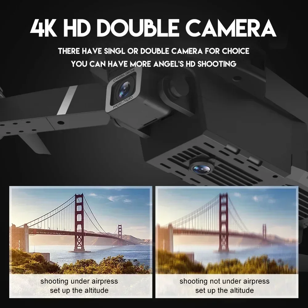 โดรน 4K E88Pro พร้อมกล้อง HD ค - Eachine Drone E58 บทวิจารณ์และราคา