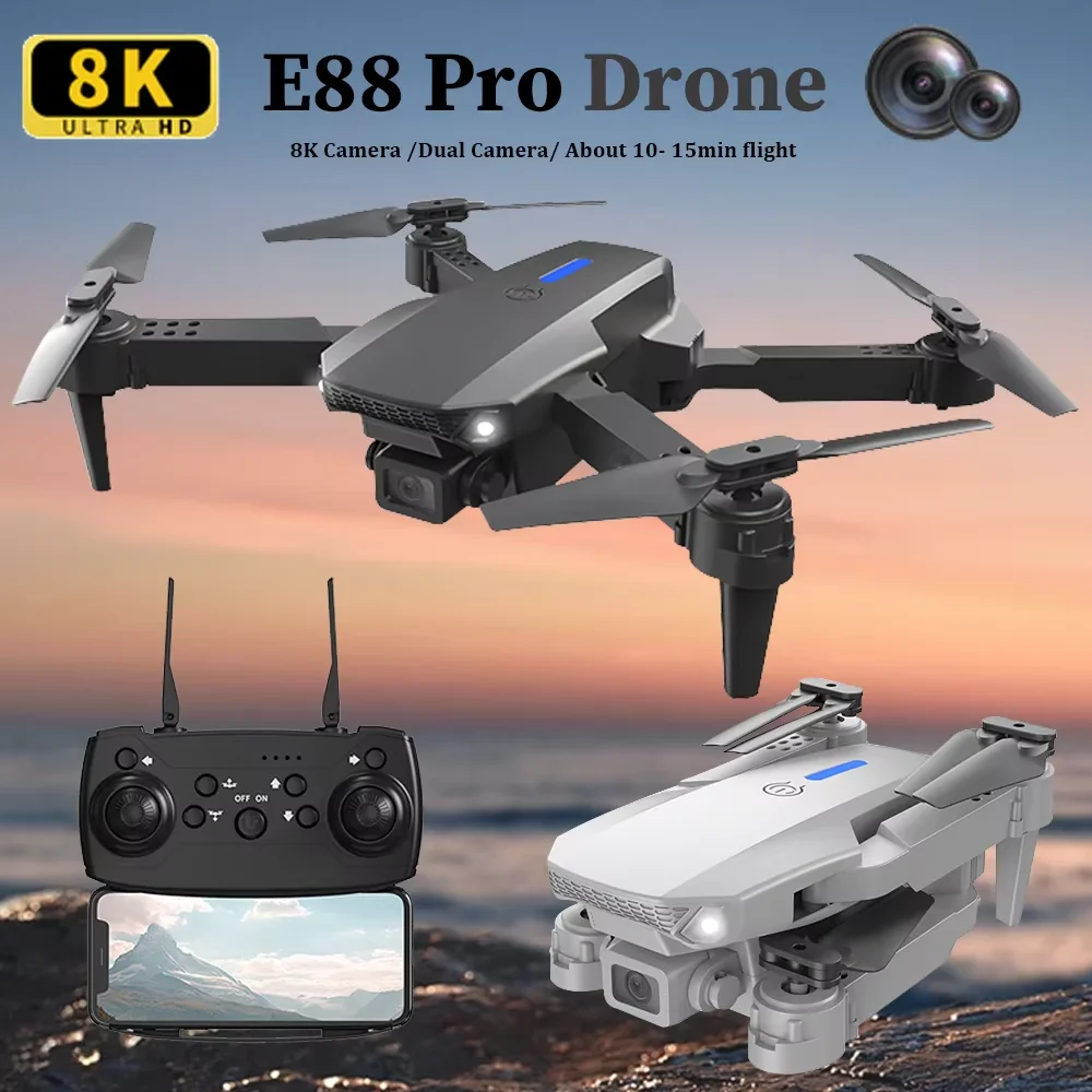 โดรน RC รุ่น 2025 E88 Professi - Eachine Drone E58 บทวิจารณ์และราคา