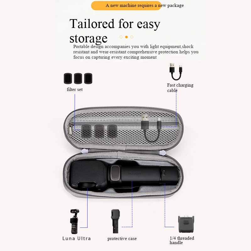 กระเป๋าเก็บของสำหรับกล้องอินสต - Drone Gimbal Case บทวิจารณ์และราคา