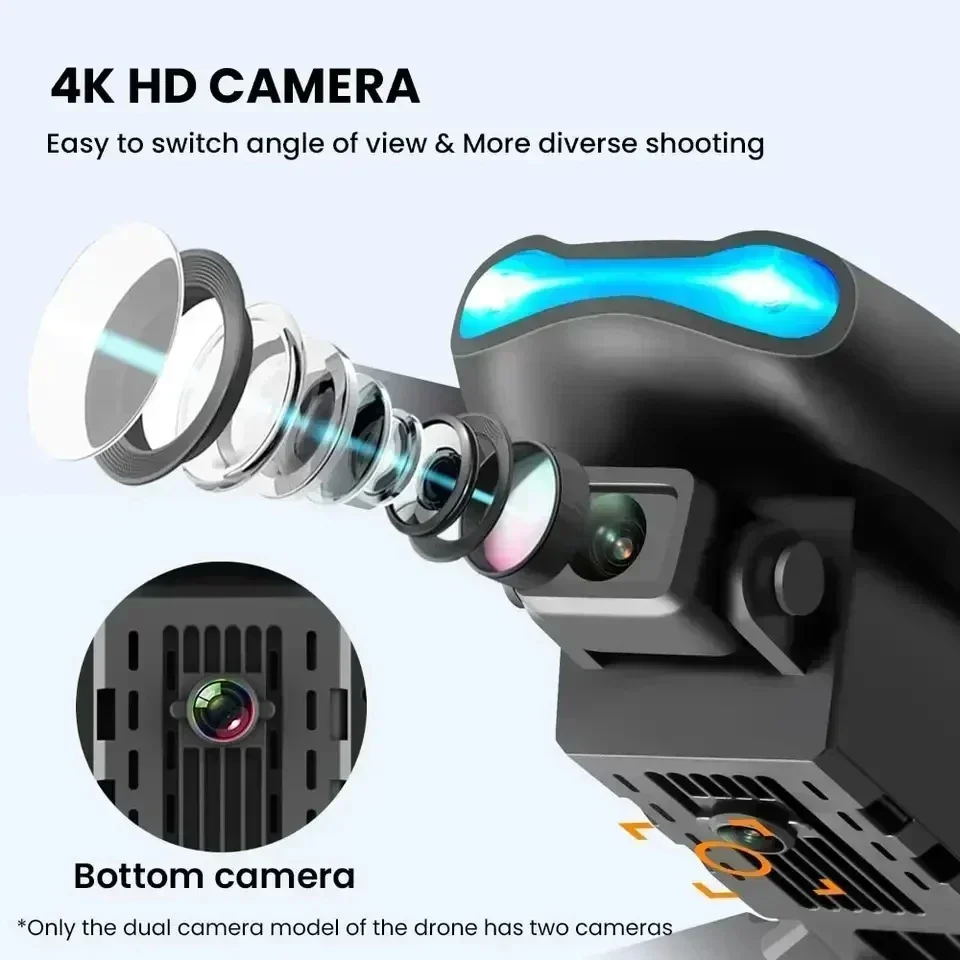 โดรนรุ่นใหม่ E99 RC กล้อง 4K ม - Eachine Drone E58 บทวิจารณ์และราคา