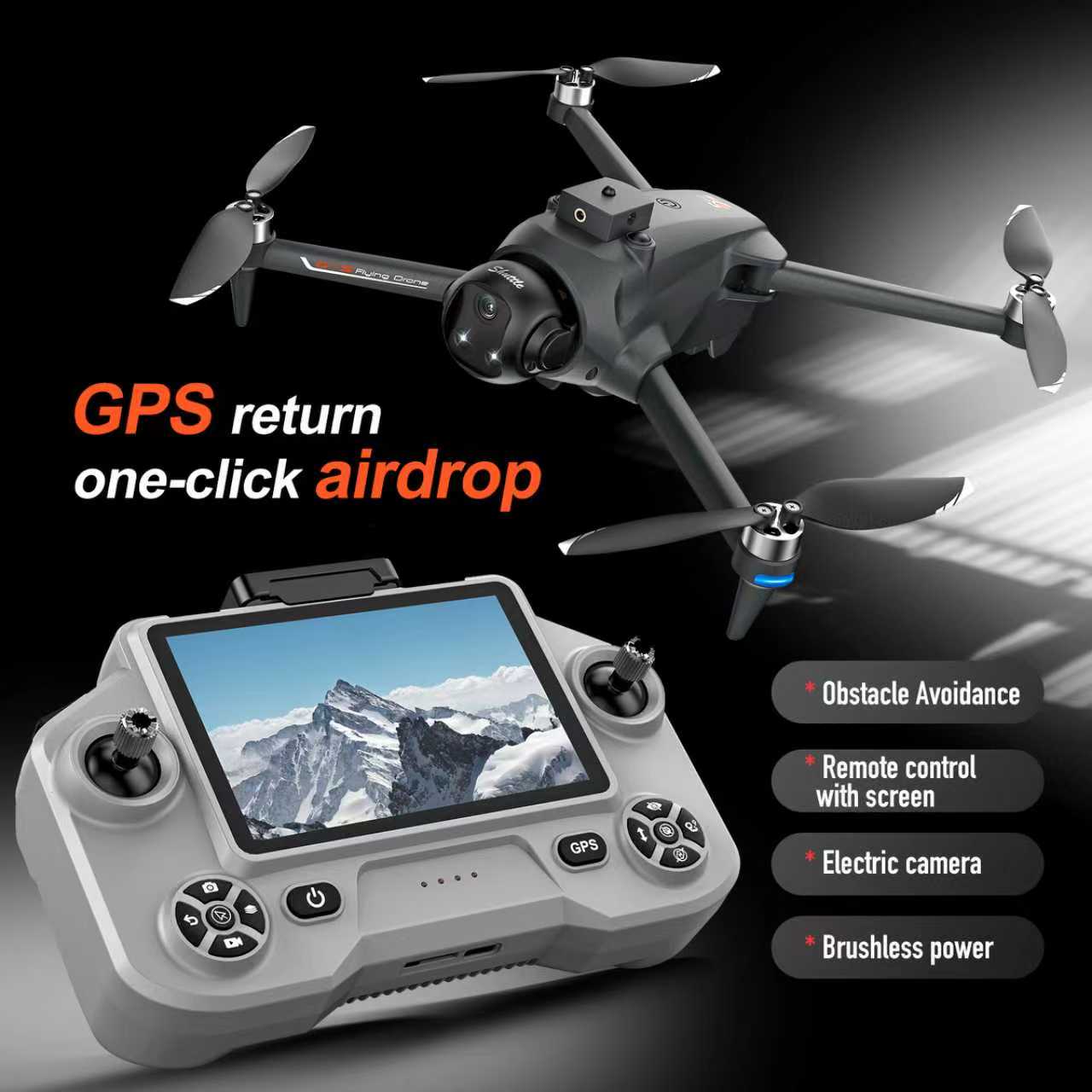 โดรน YL059 FPV GPS Quadcopter  - Jjrc Drone X12 บทวิจารณ์และราคา