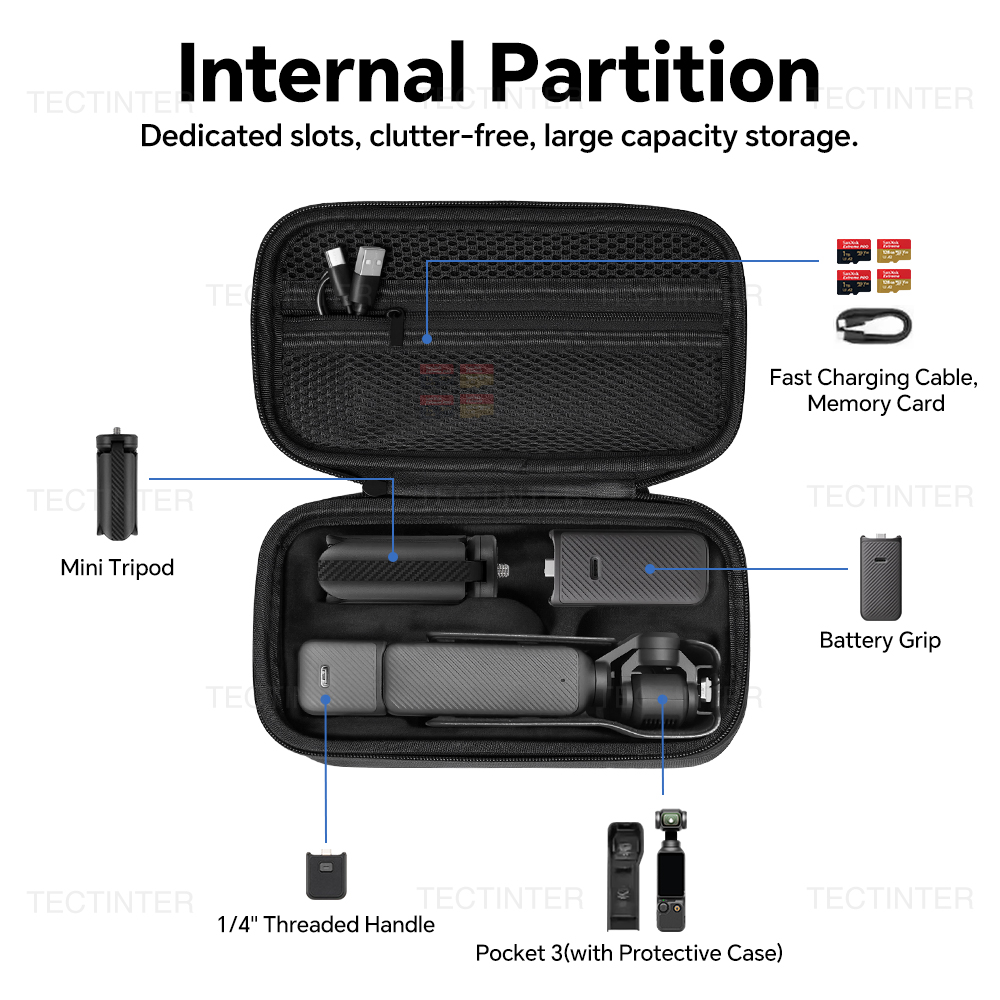 กระเป๋าใส่สำหรับอุปกรณ์เสริม D - Drone Gimbal Case บทวิจารณ์และราคา